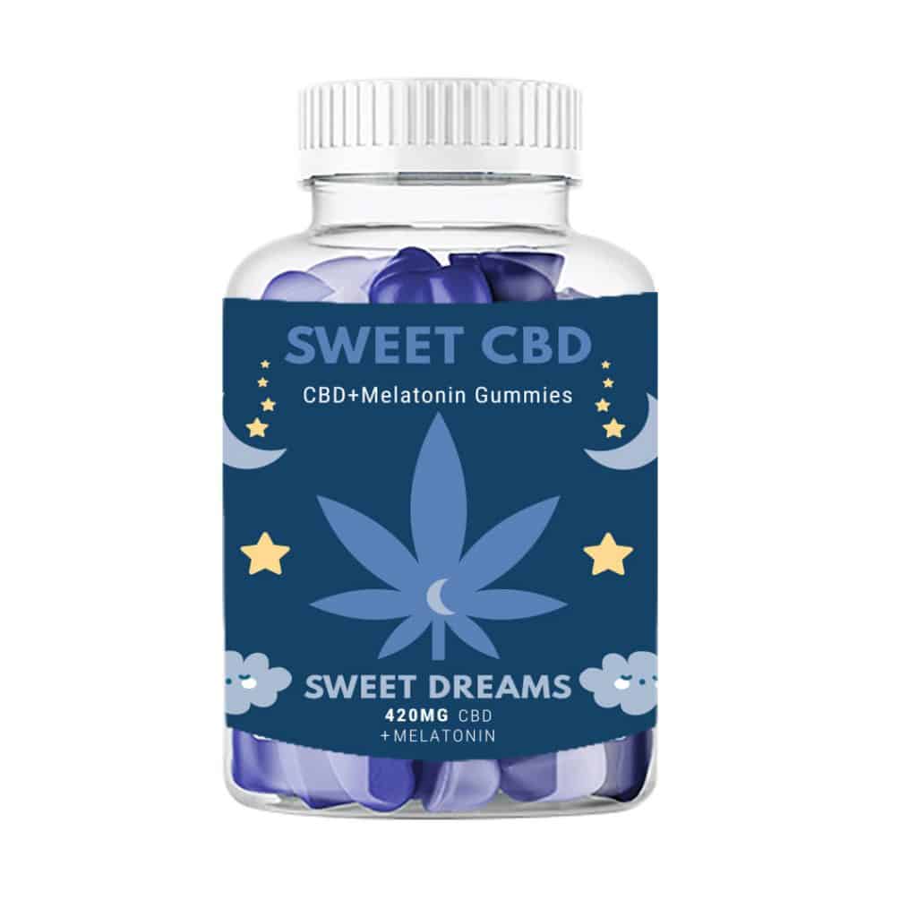 Żelki CBD z melatoniną marki Sweet CBD